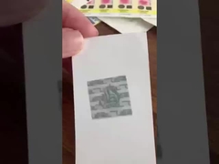 Détecteur d'étiquette adhésif permanent résistant aux déchirures pour les dossiers de boissons